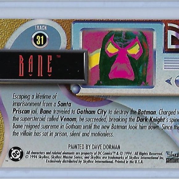 DC Comics 1994 SkyBox Master Series - The Atom - to Crimson Fox - Picture 4 of 6